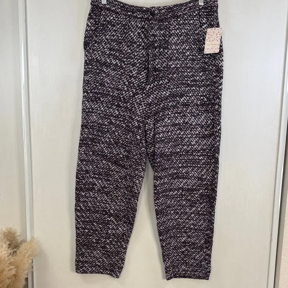 NWT! Free People Cozy Knit Trousers size Medium